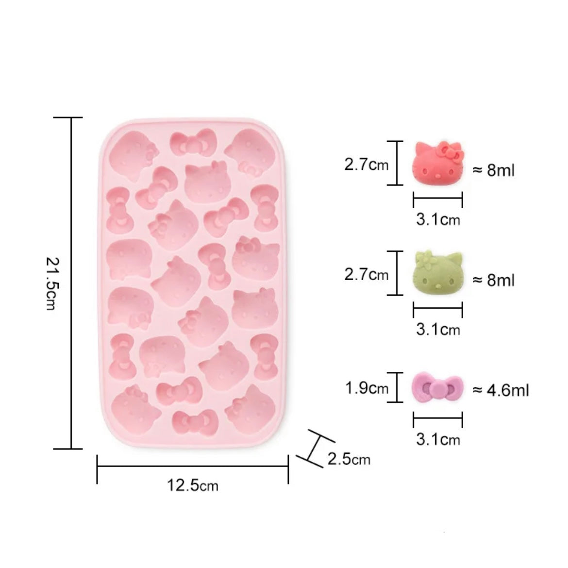 Hello Kitty Novelty Non-Toxic Silicone Ice Cube Trays - China Ice Mold and  Silicone Ice Cube Tray price